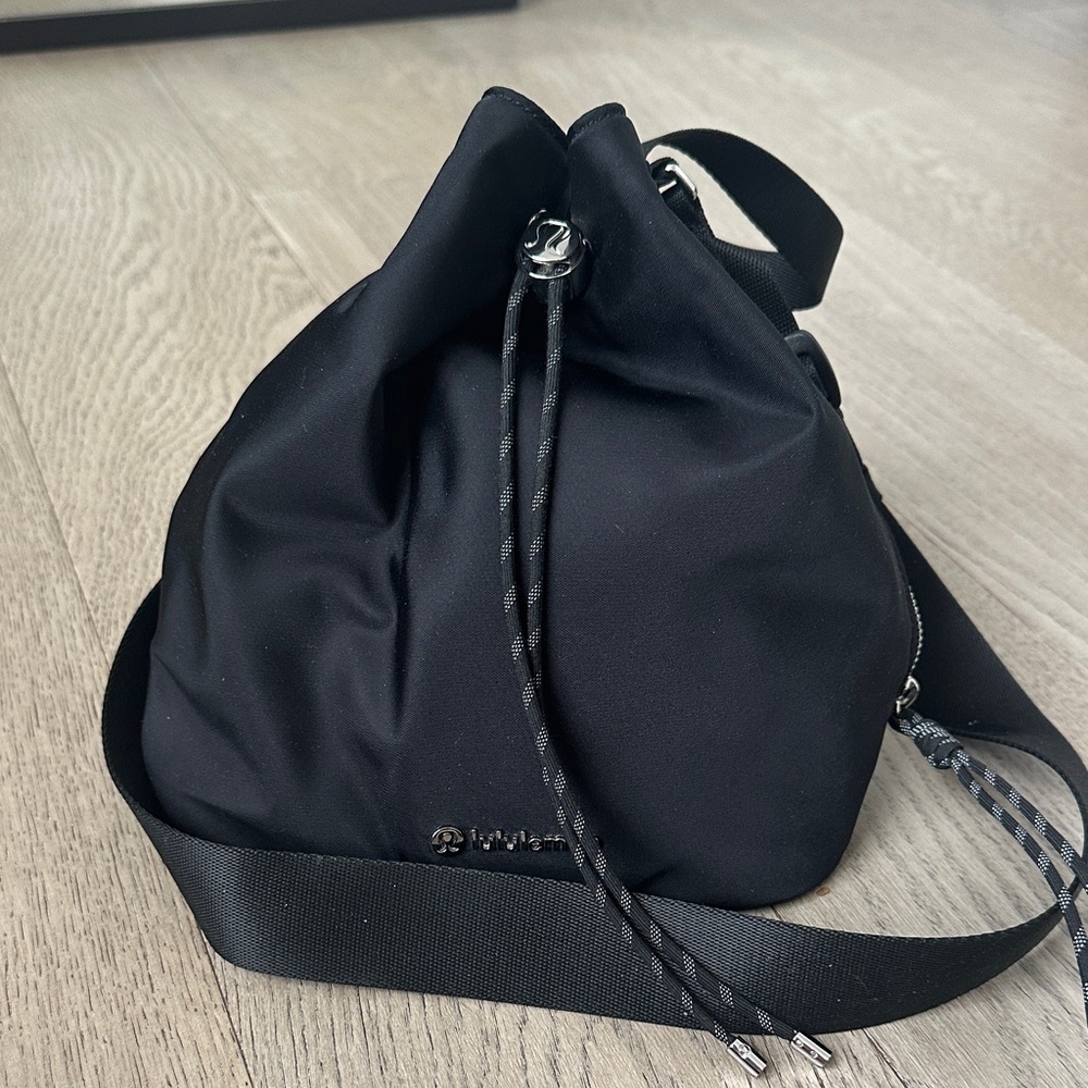 Lululemon Athletica Black Shoulder Bag